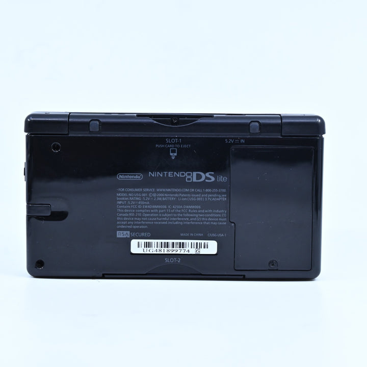 Black Nintendo DS Lite Console - USG-001 - FREE POST!