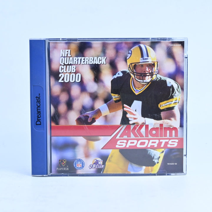 NFL Quarterback Club 2000 - Sega Dreamcast Game + Manual - PAL - MINT DISC!