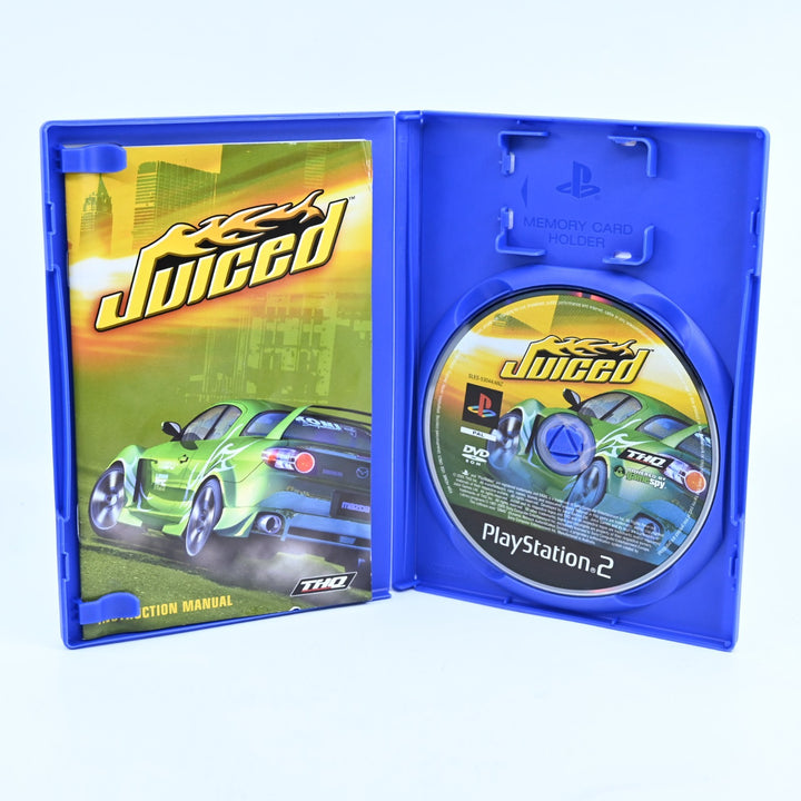 Juiced - Sony Playstation 2 / PS2 Game + Manual - PAL - NEAR MINT DISC!