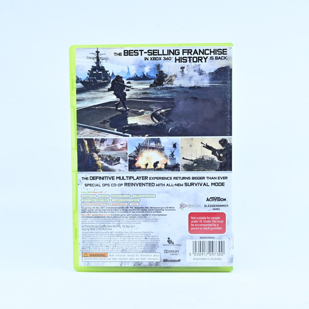 Call of Duty: Modern Warfare 3 - MW3 - Xbox 360 Game + Manual - NEAR MINT DISC!
