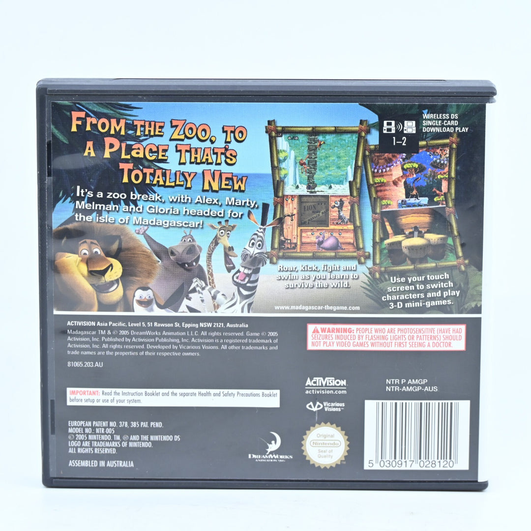 Madagascar - Nintendo DS Game - PAL - FREE POST!