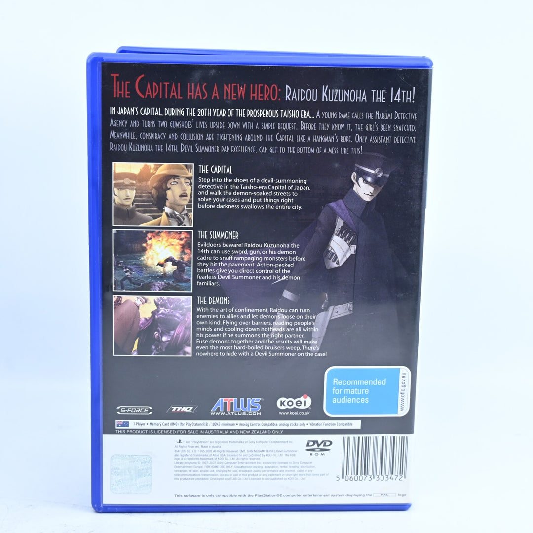 Shin Megami Tensei Devil Summoner Raidou Kuzunoha vs The Soulless Army PS2