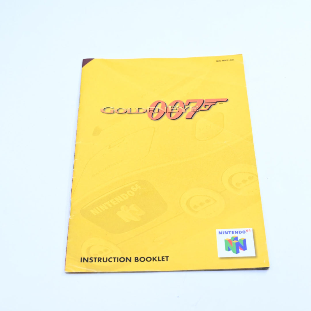 GoldenEye 007 - N64 / Nintendo 64 Boxed Game - PAL - FREE POST!