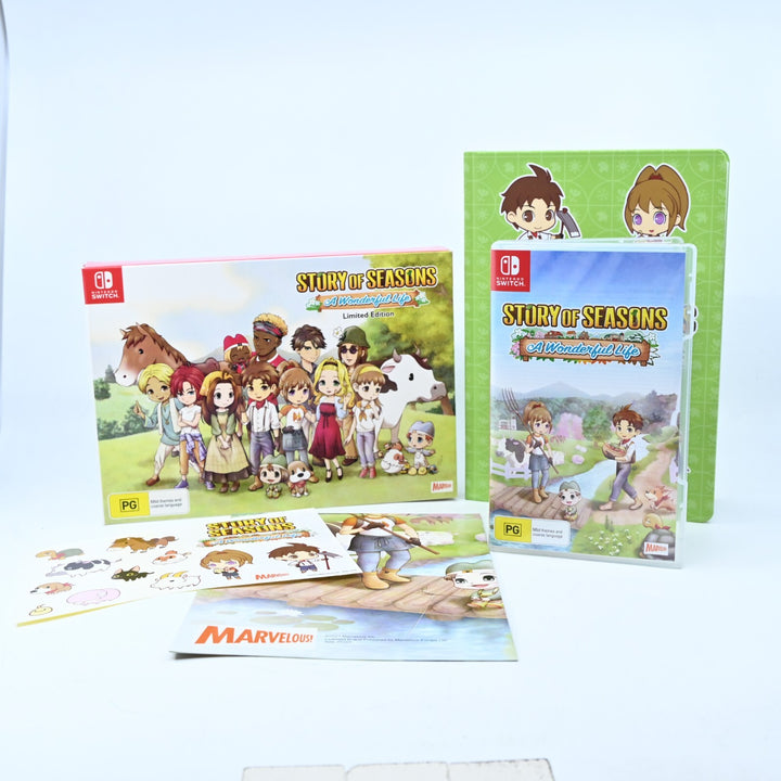 Story of Seasons: A Wonderful Life - Nintendo Switch Game - FREE POST!