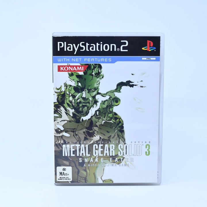 Metal Gear Solid 3: Snake Eater - Sony Playstation 2 / PS2 Game - No Manual