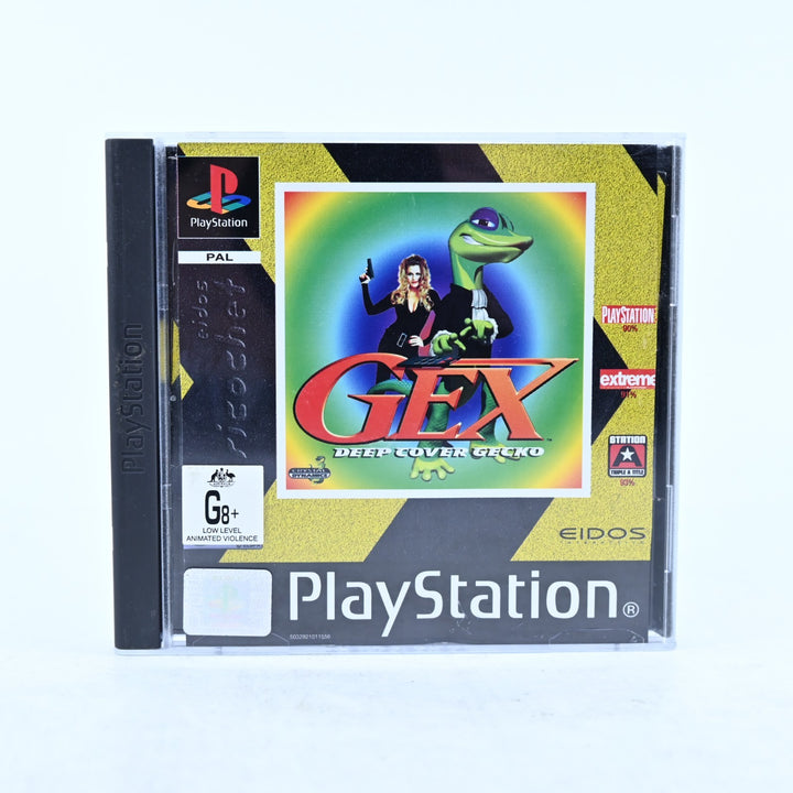 Gex 3: Deep Cover Gecko - Sony Playstation 1 / PS1 Game + Manual - PAL