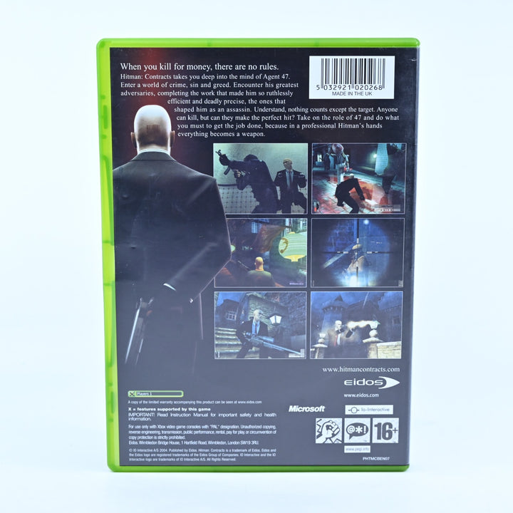 Hitman: Contracts - Original Xbox Game + Manual - PAL - MINT DISC!
