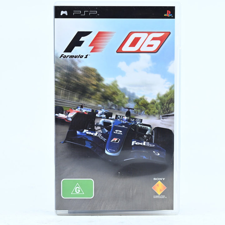 F1 Formula One 06 - Sony PSP Game + Manual - FREE POST!