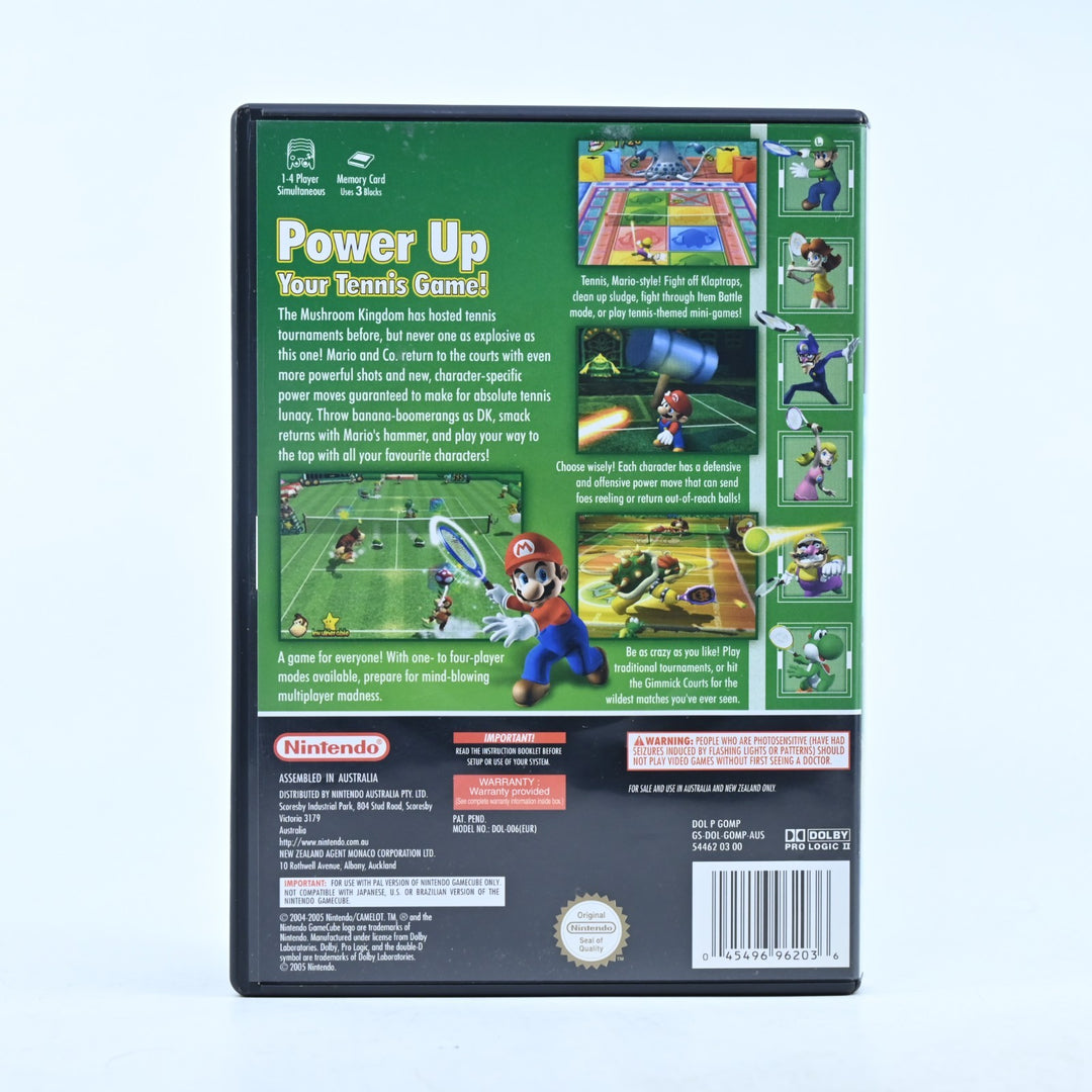 Mario Power Tennis - Nintendo Gamecube Game + Manual - PAL - FREE POST!