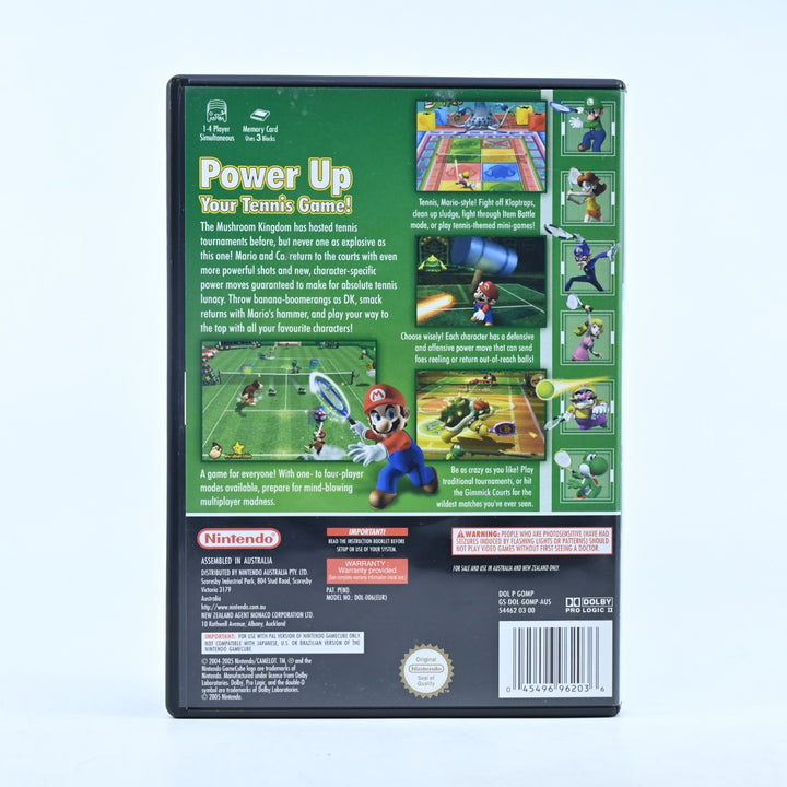 Mario Power Tennis - Nintendo Gamecube Game + Manual - PAL - FREE POST!