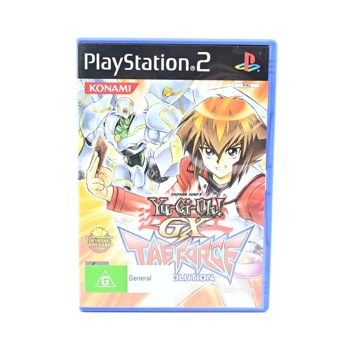 Yu-Gi-Oh! Gx: Tag Force Evolution - Sony Playstation 2 / PS2 Game + Manual