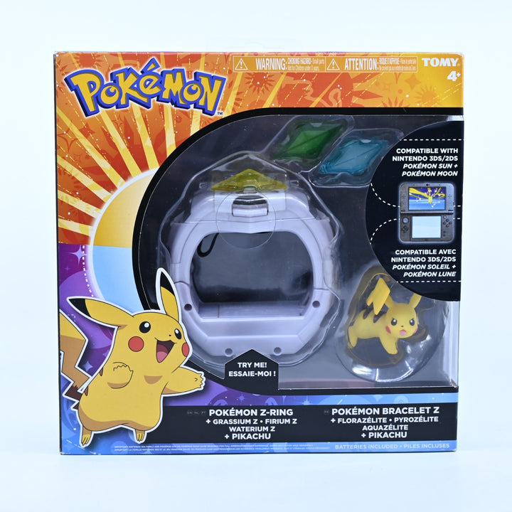 Tomy Pokemon Z-Ring + Pikachu Set - Nintendo 3DS Accessory - FREE POST!