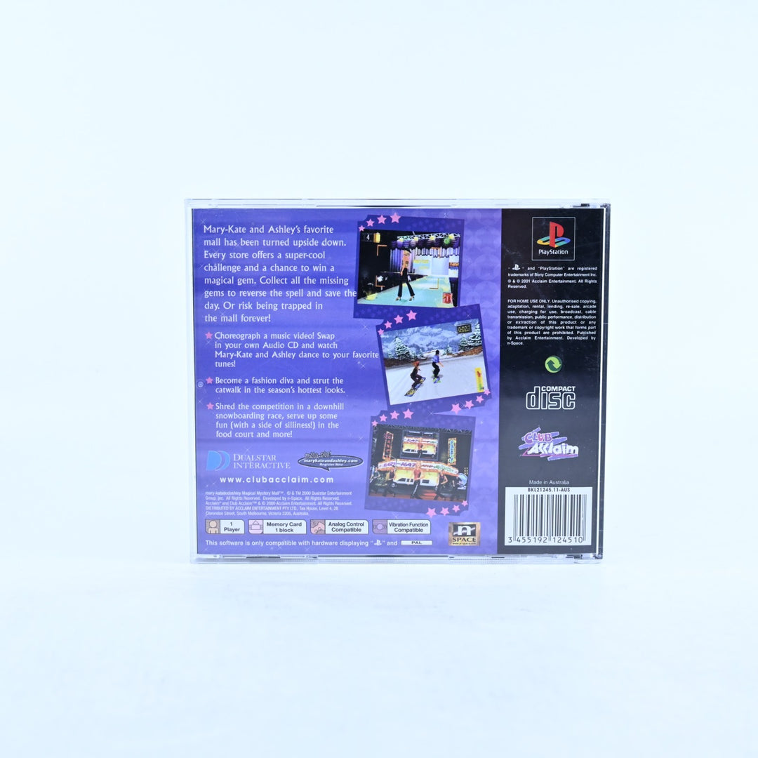 Mary-Kate and Ashley Magical Mystery Mall - Playstation 1 / PS1 Game - No Manual