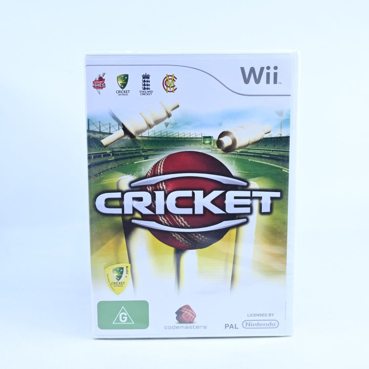 Cricket - SEALED! - Nintendo Wii Game + Manual - PAL - MINT DISC!
