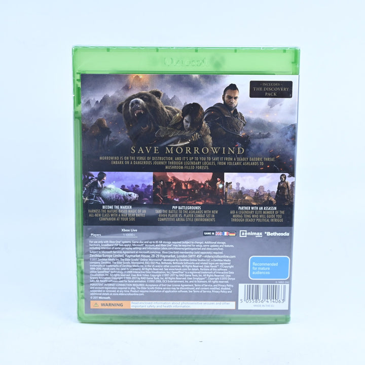 The Elder Scrolls Online Morrowind - SEALED! - Xbox One Game - PAL - FREE POST!