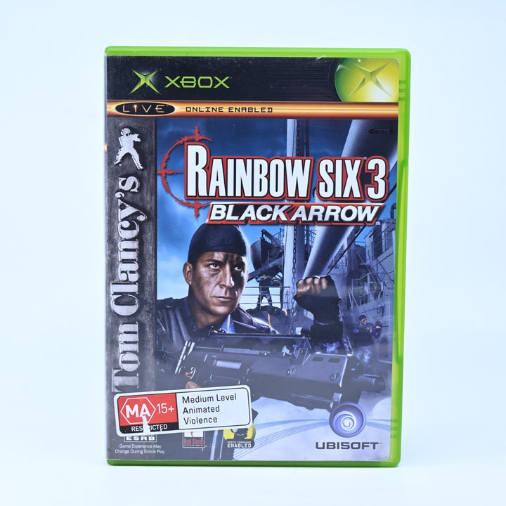 Rainbow Six 3: Black Arrow - Original Xbox Game + Manual - PAL - MINT DISC!
