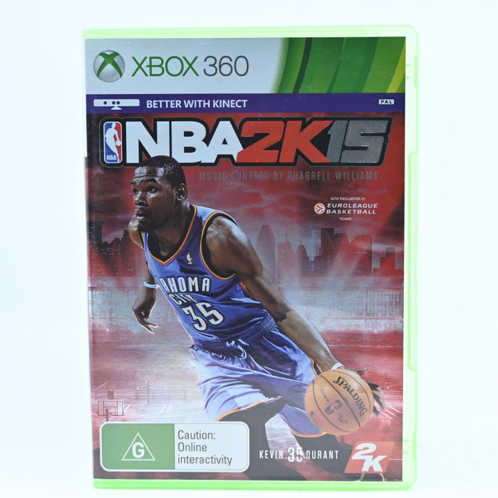 NBA 2K15 - Xbox 360 Game - No Manual - PAL - FREE POST!