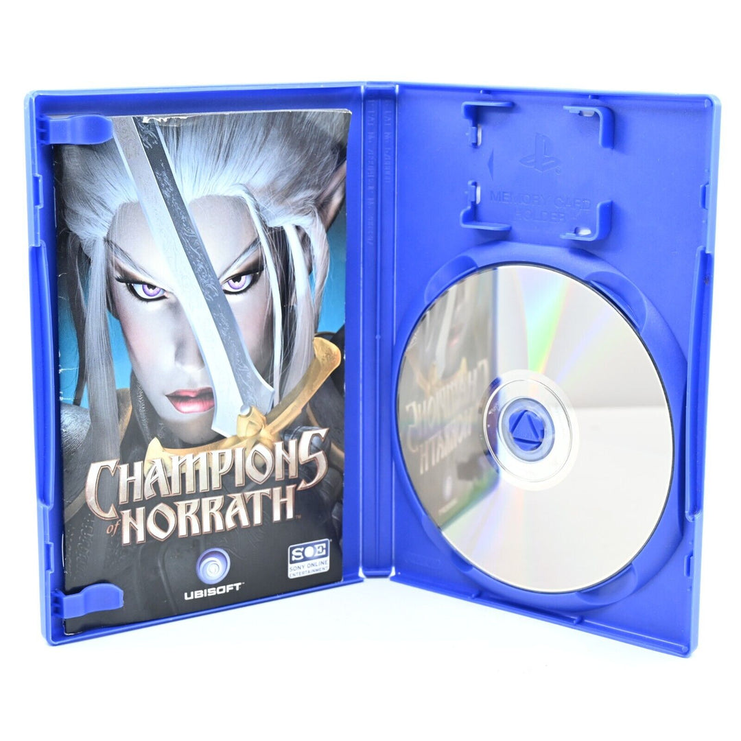 Champions of Norrath - Sony Playstation 2 / PS2 Game + Manual - PAL - MINT DISC!