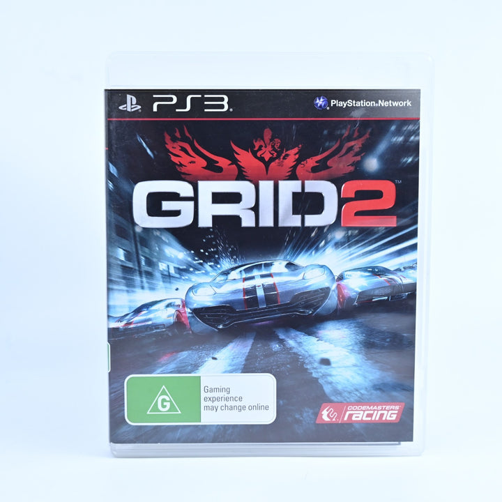 GRID 2 - Sony Playstation 3 / PS3 Game + Manual - FREE POST!