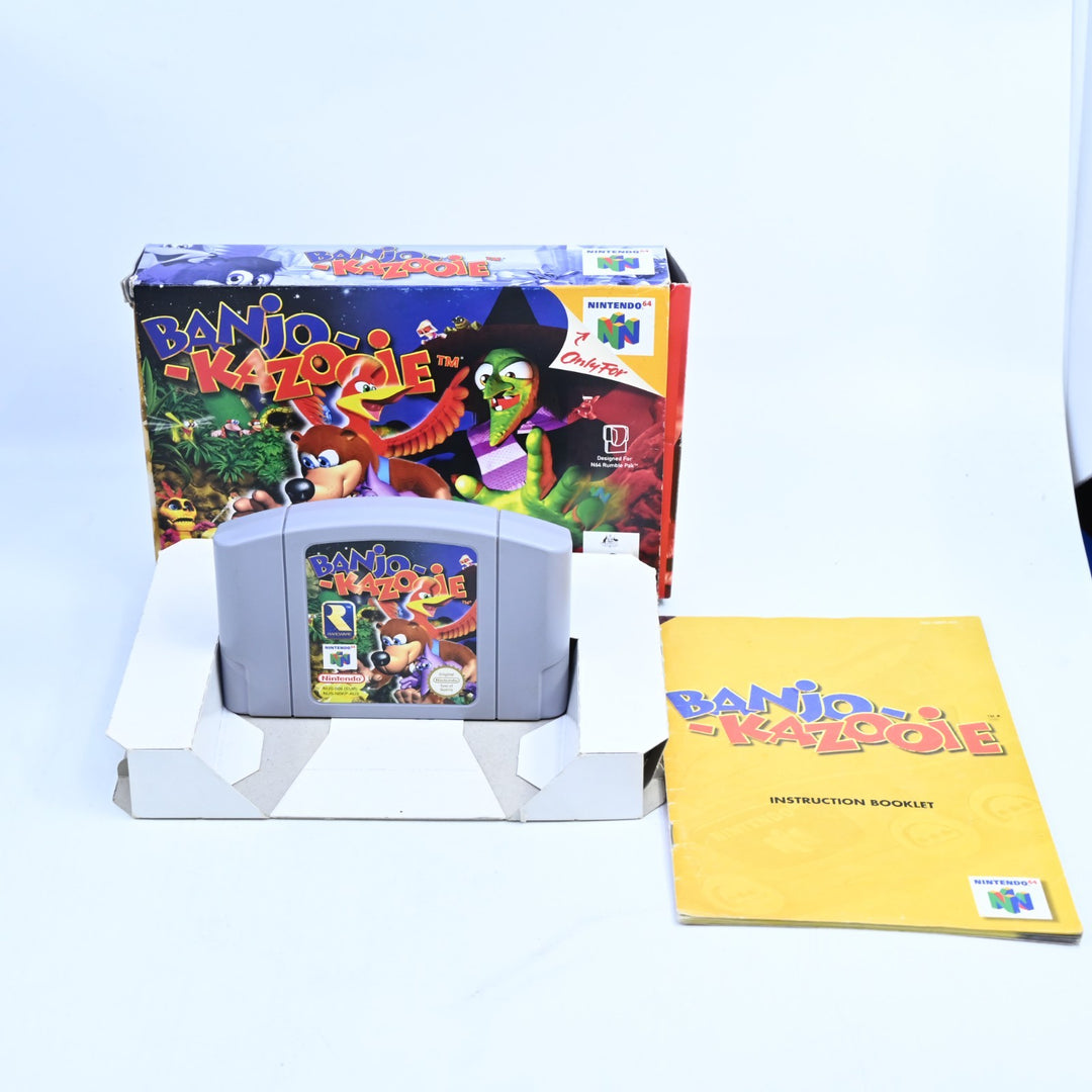 Banjo-Kazooie - N64 / Nintendo 64 Boxed Game - PAL - FREE POST!