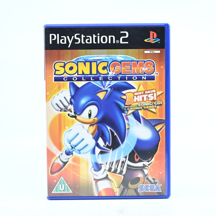 Sonic Gems Collection - Sony Playstation 2 / PS2 Game - PAL - FREE POST!