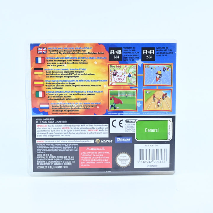 Crash Boom Bang! - Nintendo DS Game + Manual - PAL - FREE POST!