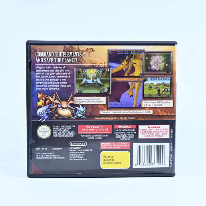 Golden Sun: Dark Dawn - Nintendo DS Game - PAL + Manual - FREE POST!