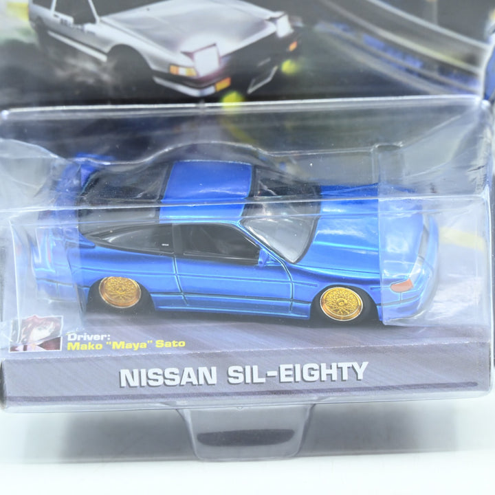 SEALED! Jada Toys 1:64 Initial D Nissan Sil-Eighty Mako "Maya" Sato - Toy Car