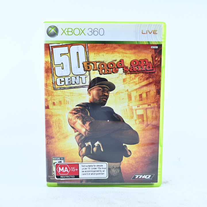 50 Cent: Blood on The Sand - Xbox 360 Game + Manual - Region Free - MINT DISC!