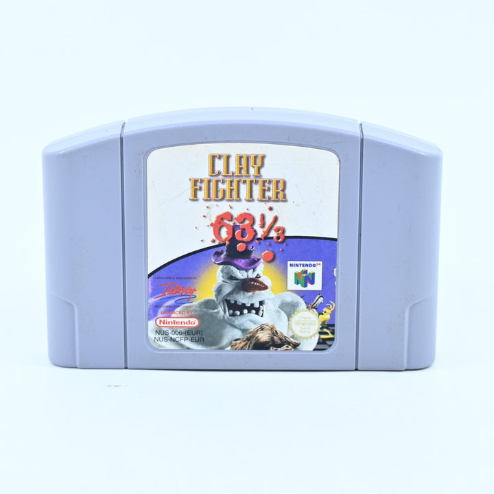 Clay Fighter 63 ⅓ - N64 / Nintendo 64 Game - PAL - FREE POST!