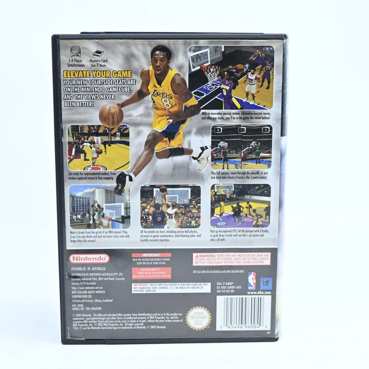 NBA Courtside 2002 - Nintendo Gamecube Game - No Manual - PAL - FREE POST!