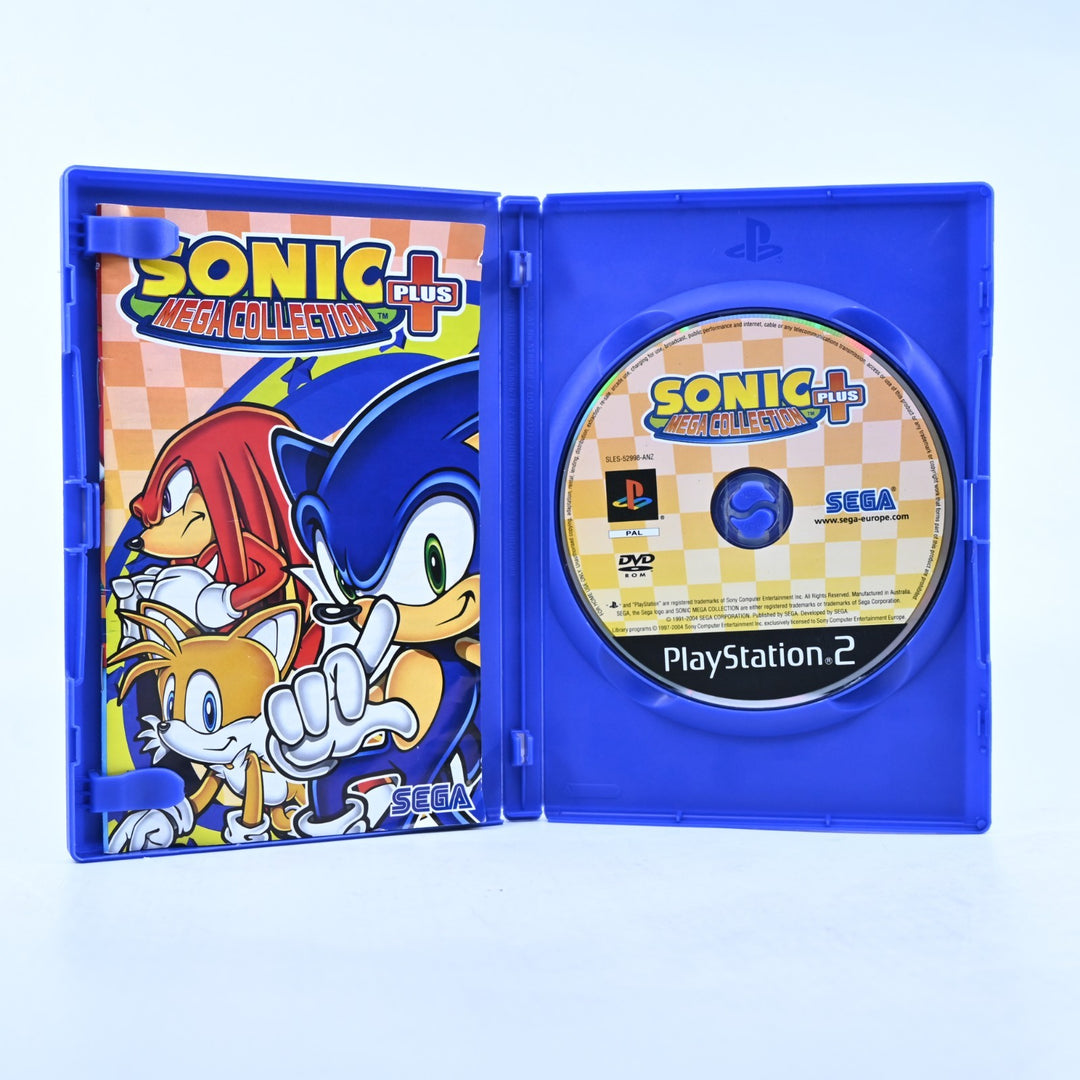 Sonic Mega Collection Plus - Sony Playstation 2 / PS2 Game + Manual - PAL