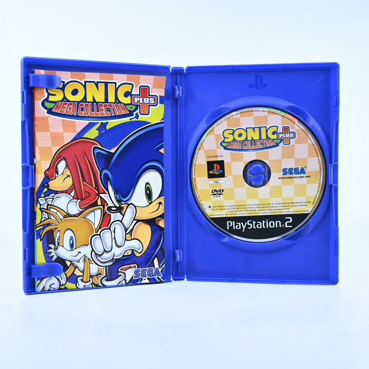 Sonic Mega Collection Plus - Sony Playstation 2 / PS2 Game + Manual - PAL