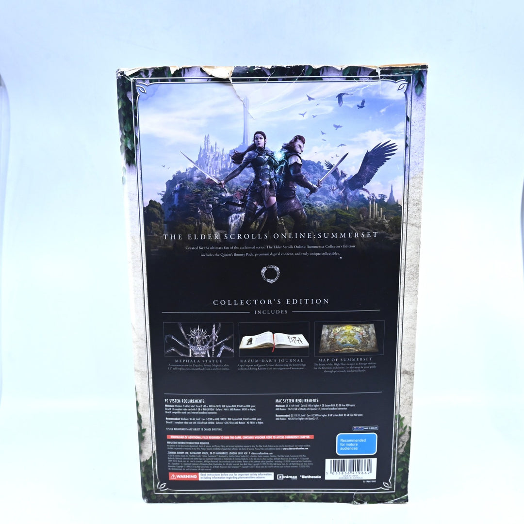 The Elder Scrolls Online: Summerset Collector's Edition - PC Game - No Steelbook