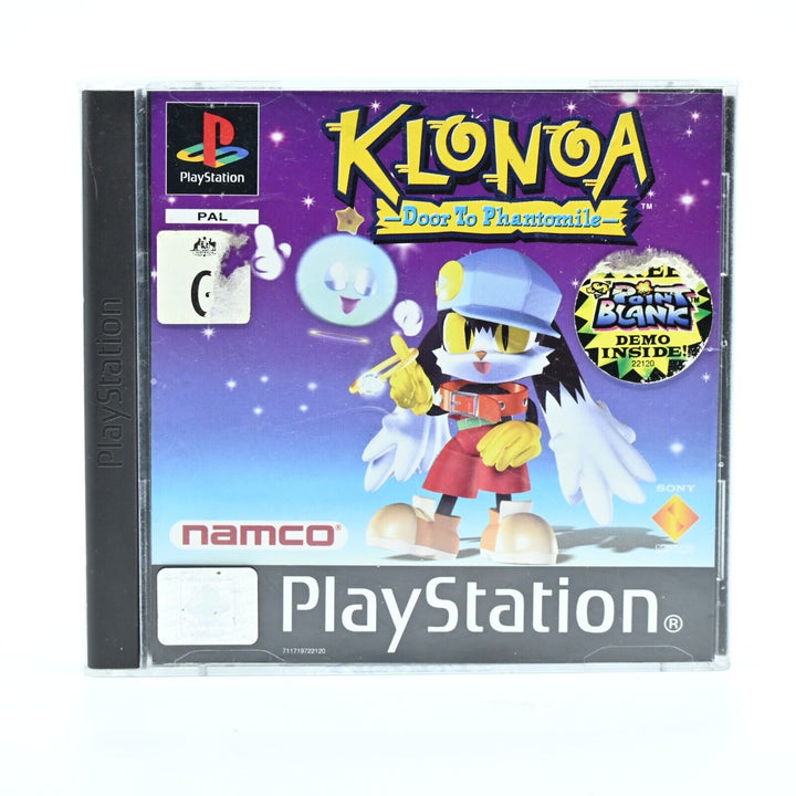 Klonoa: Door To Phantomile - Sony Playstation 1 / PS1 Game - PAL - FREE POST!