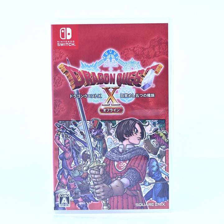Dragon Quest X Awakening Five Races Offline - Nintendo Switch Game - FREE POST!
