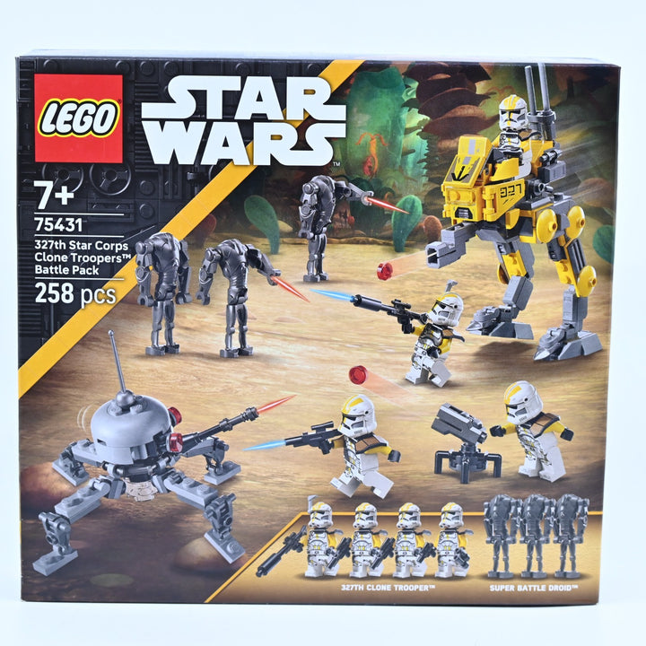 SEALED! LEGO 75431 Star Wars - 327th Star Corps Clone Troopers Battle Pack - Toy