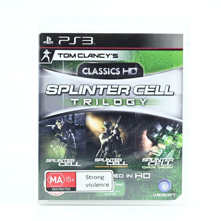 Tom Clancy's Splinter Cell: Trilogy - Sony Playstation 3 / PS3 Game + Manual