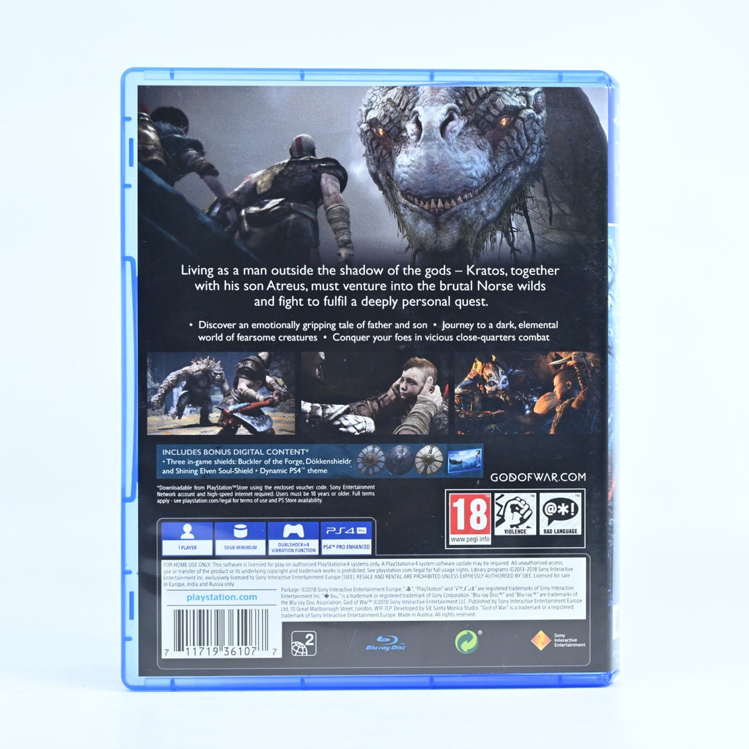 God of War (2018) Day One Edition - Sony Playstation 4 / PS4 Game - FREE POST!