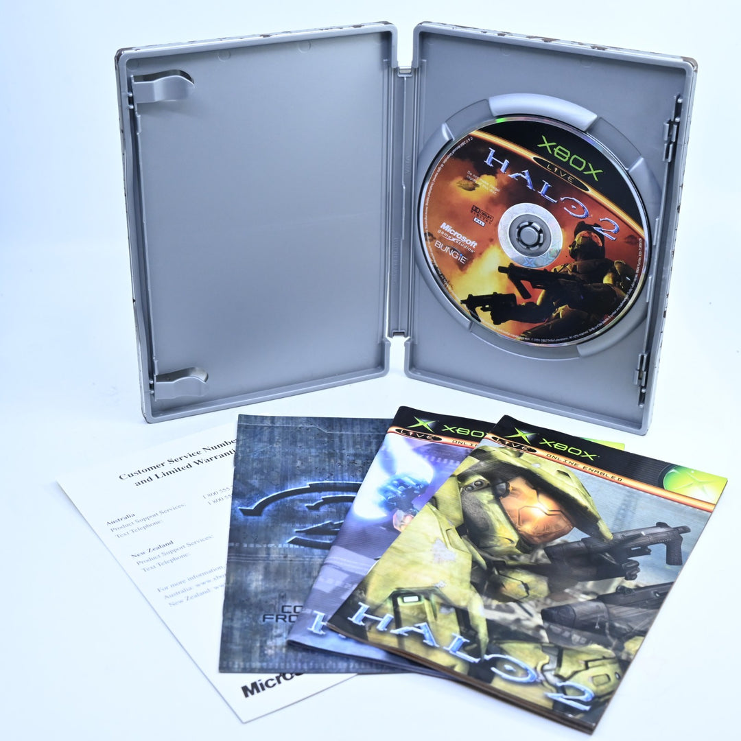 Halo 2: Limited Collectors Edition - Original Xbox Game + Manual - PAL