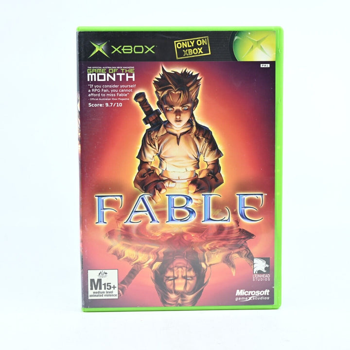 Fable - Original Xbox Game + Manual - PAL - NEAR MINT DISC!