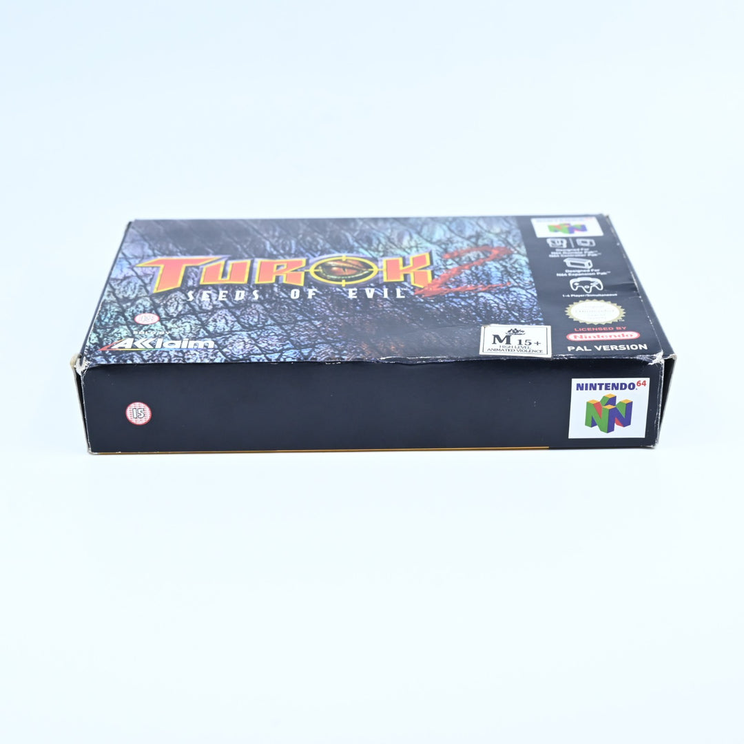Turok 2: Seeds of Evil - N64 / Nintendo 64 Boxed Game - PAL - FREE POST!