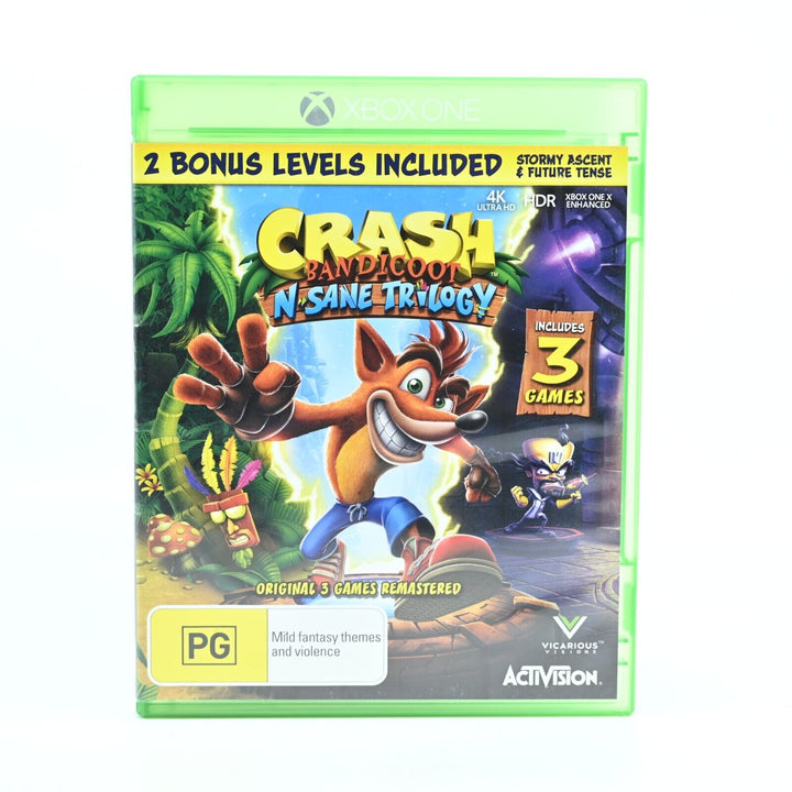 Crash Bandicoot: N Sane Trilogy - Xbox One Game - PAL - MINT DISC!