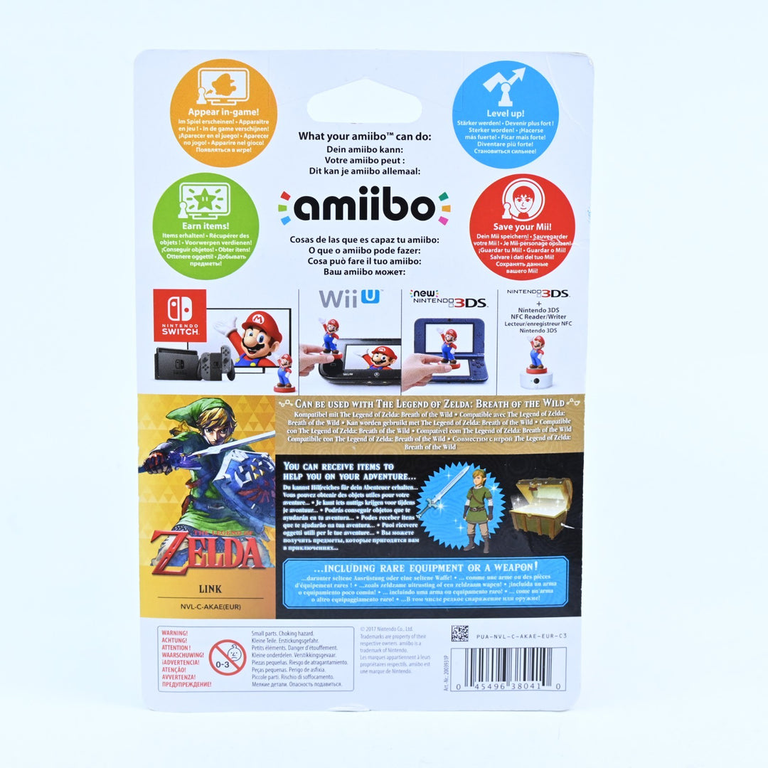 SEALED! - Link Amiibo - The Legend of Zelda: Skyward Sword - Nintendo - Toy