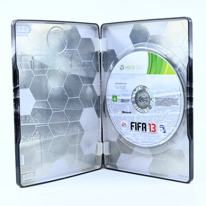 FIFA 13 - SteelBook Edition - Xbox 360 Game - No Manual - PAL - FREE POST!