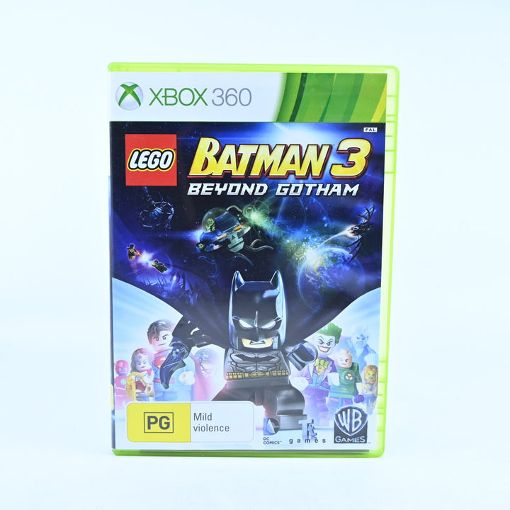 LEGO Batman 3: Beyond Gotham - Xbox 360 Game + Manual - PAL - MINT DISC!