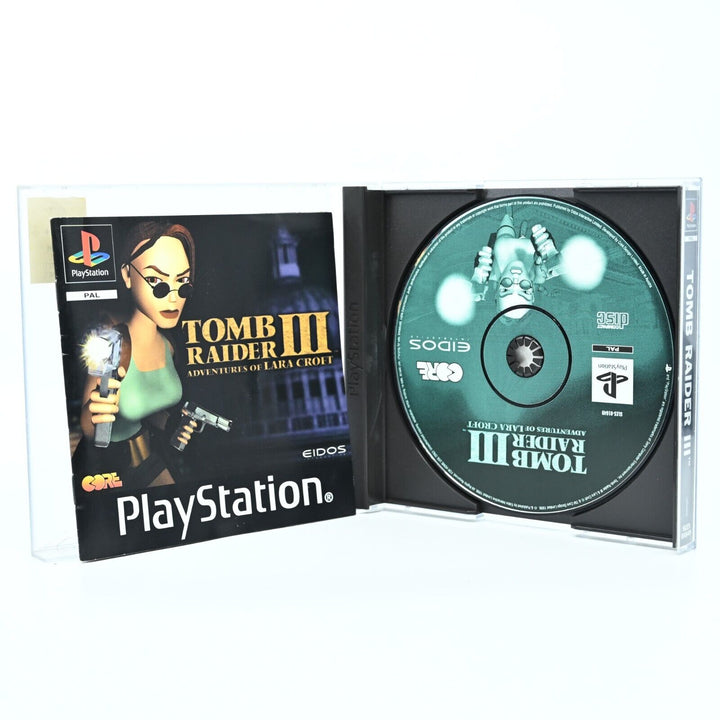 Tomb Raider III - Sony Playstation 1 / PS1 Game - PAL - MINT DISC!