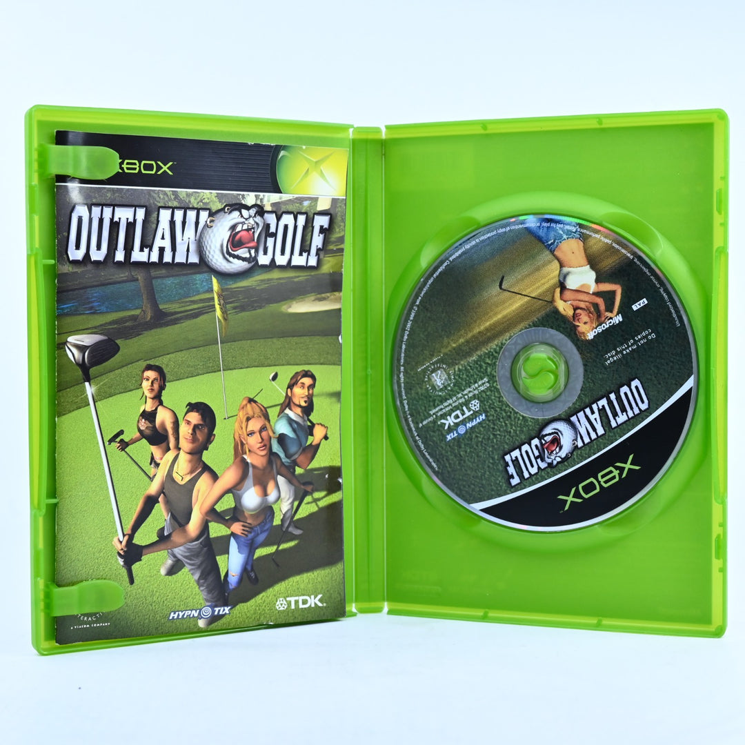 Outlaw Golf - Original Xbox Game + Manual - PAL - MINT DISC!