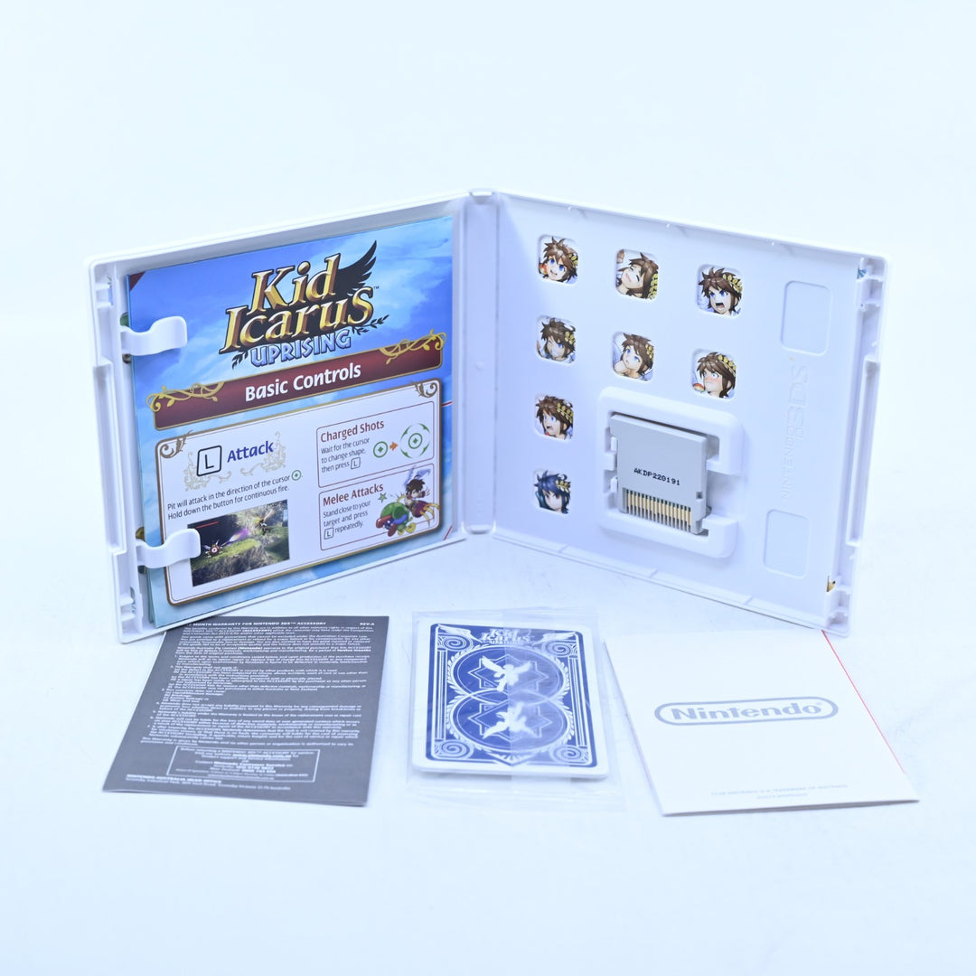 Kid Icarus Uprising - Nintendo 3DS Game - PAL + Manual + Sealed Cards!