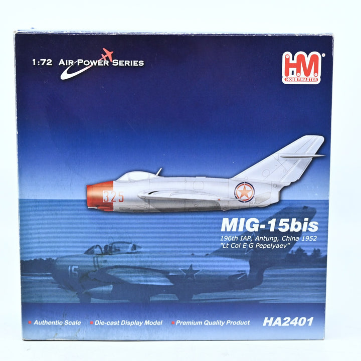 Hobby Master 1:72 MiG-15bis 196th IAP, Antung, China 1952 HA2401  Die Cast Plane